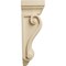 Ekena Millwork 5"W x 3 1/4"D x 9 1/2"H Cole Pilaster Wood Corbel, Rubberwood CORW05X03X09CORW - alternate 2
